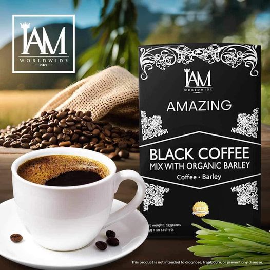 Amazing Black Coffee with Barley