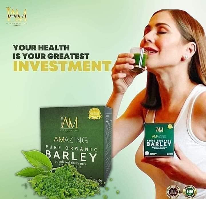 Amazing Pure Organic Barley from Australia 3 Boxes