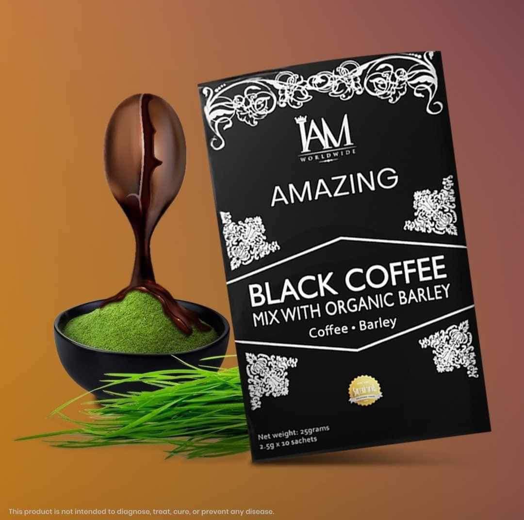Amazing Black Coffee with Barley