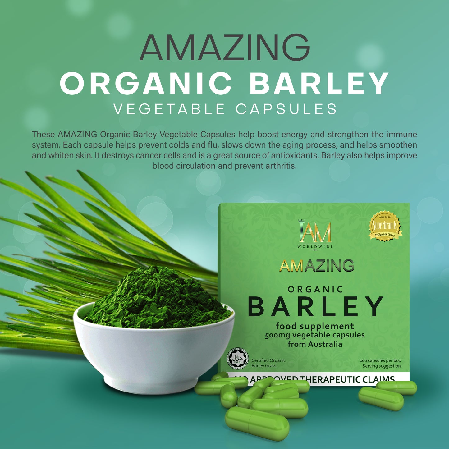 Amazing Barley Capsules
