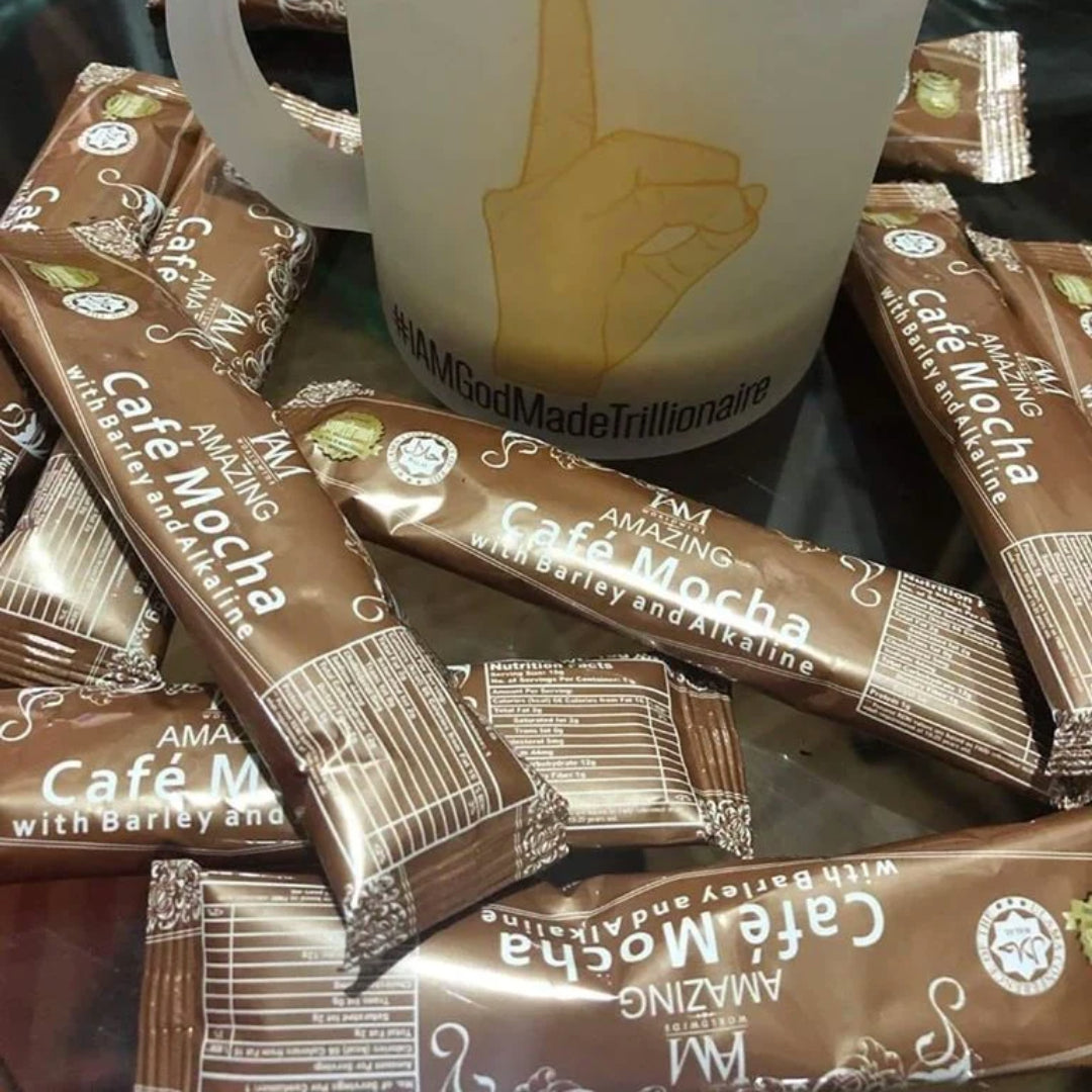 Amazing Cafe Mocha with Barley and Alkaline