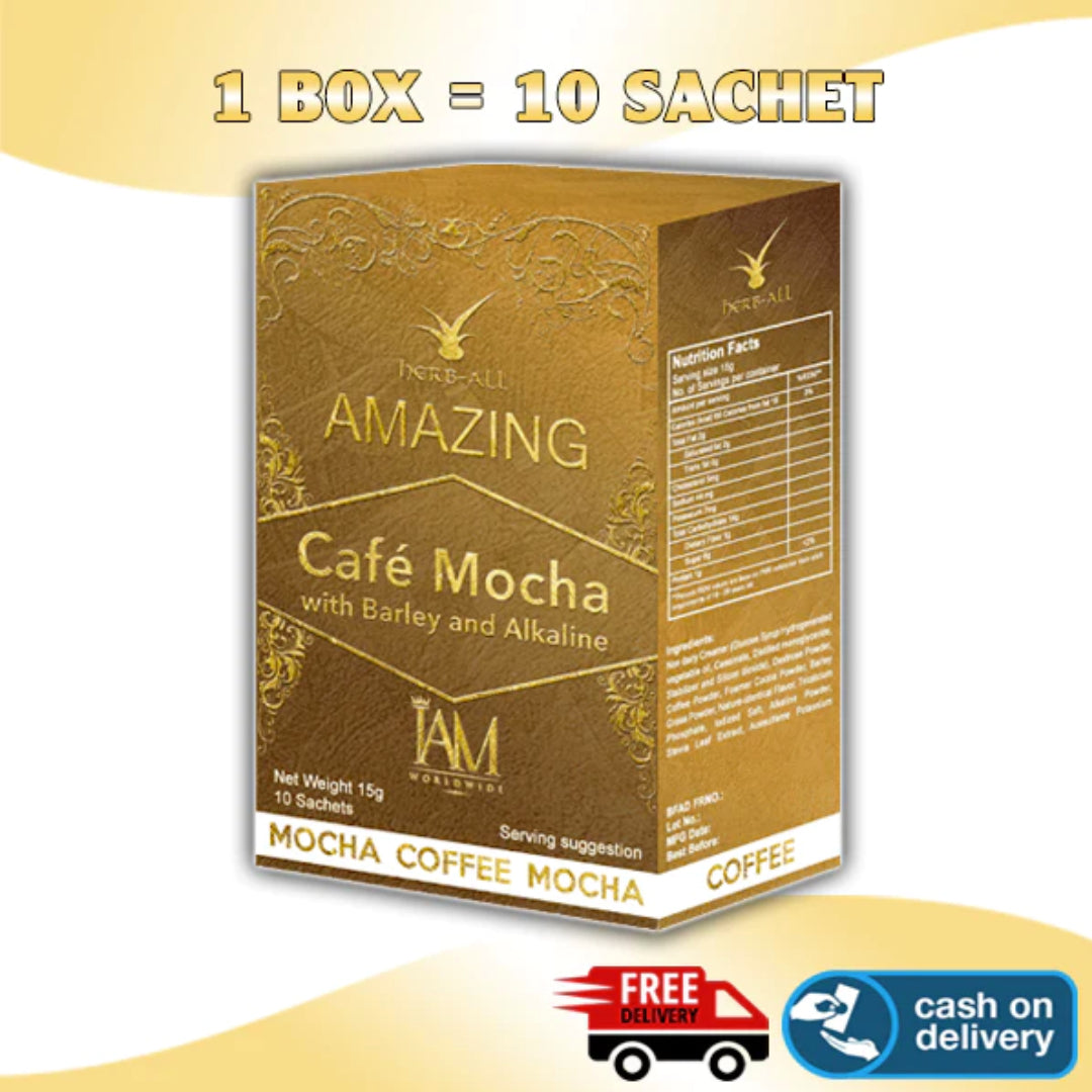Amazing Cafe Mocha with Barley and Alkaline