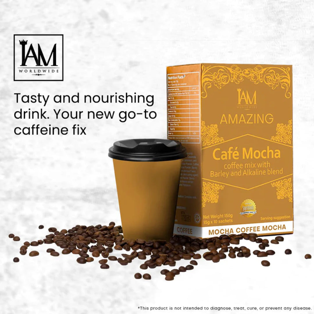 Amazing Cafe Mocha with Barley and Alkaline