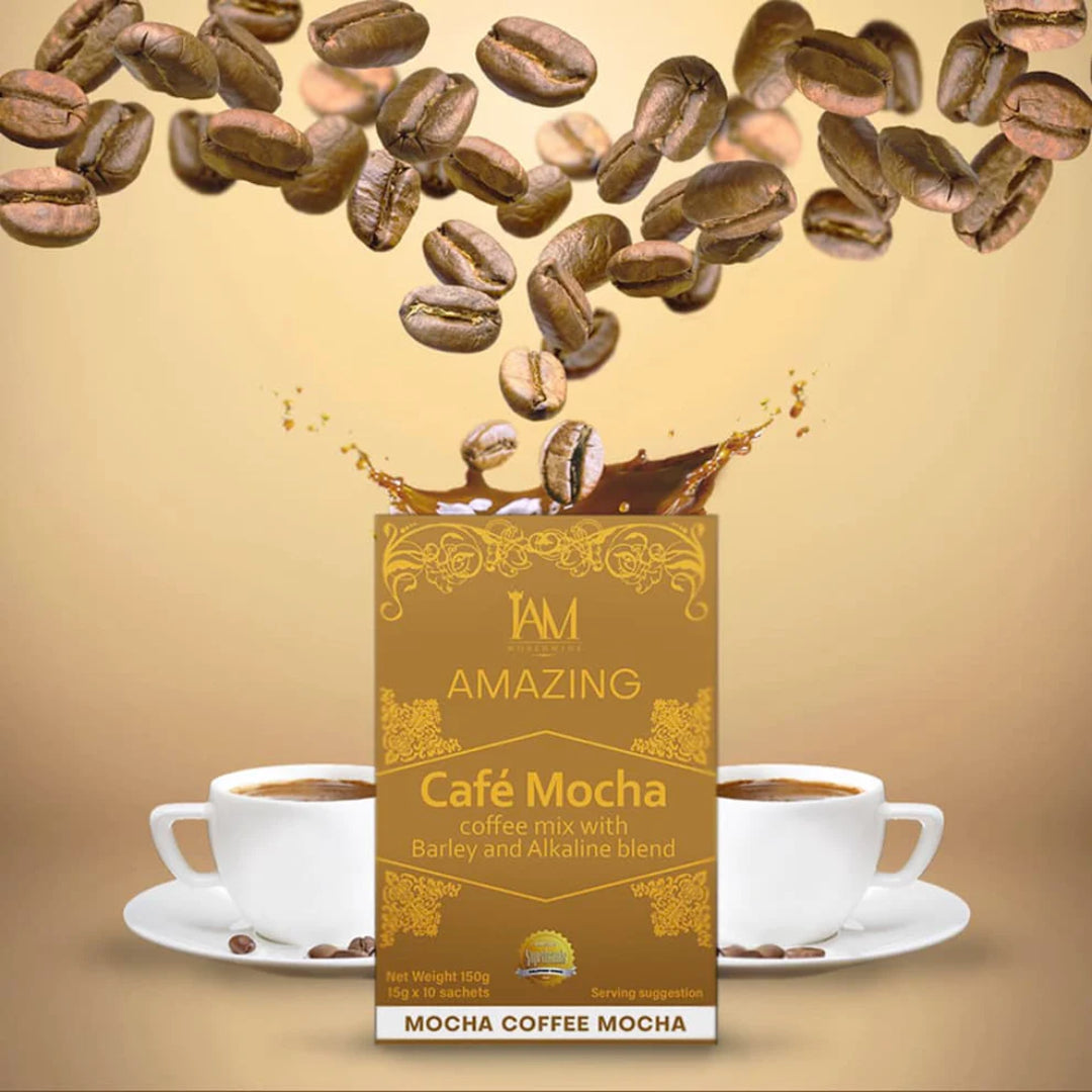 Amazing Cafe Mocha with Barley and Alkaline