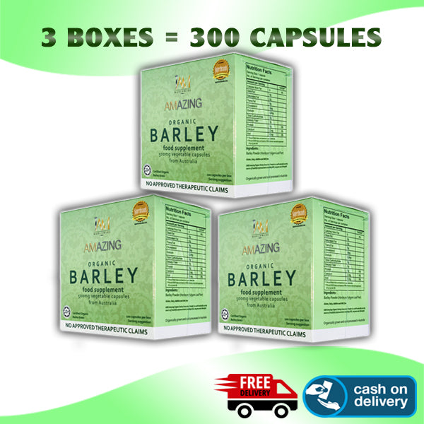 Amazing Barley Capsules 3 Boxes