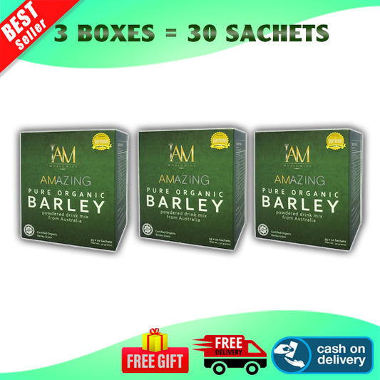 Amazing Pure Organic Barley from Australia 3 Boxes