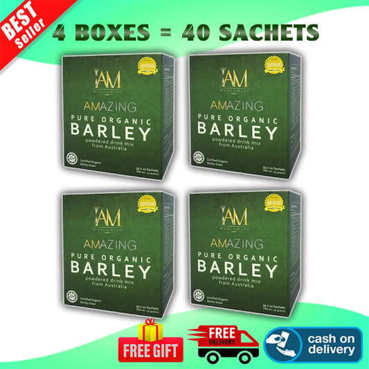 Amazing Pure Organic Barley from Australia 4 Boxes