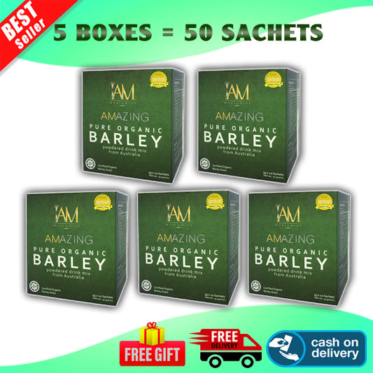Amazing Pure Organic Barley from Australia 5 Boxes